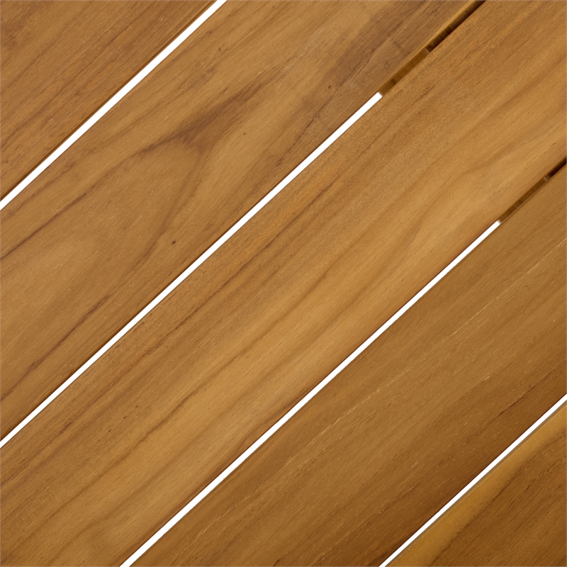 Safavieh Mayaguana Round Wood Dining Table in Natural