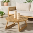 Safavieh Gale Wood Outdoor Coffee Table  in Natural