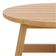 Safavieh Gale Wood Outdoor Coffee Table  in Natural