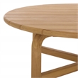 Safavieh Rogers Wood Outdoor Coffee Table in Natural