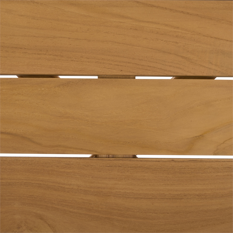 Safavieh Rogers Wood Outdoor Coffee Table in Natural