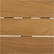 Safavieh Rogers Wood Outdoor Coffee Table in Natural