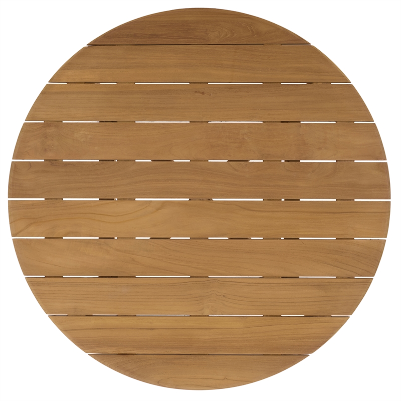 Safavieh Rogers Wood Outdoor Coffee Table in Natural