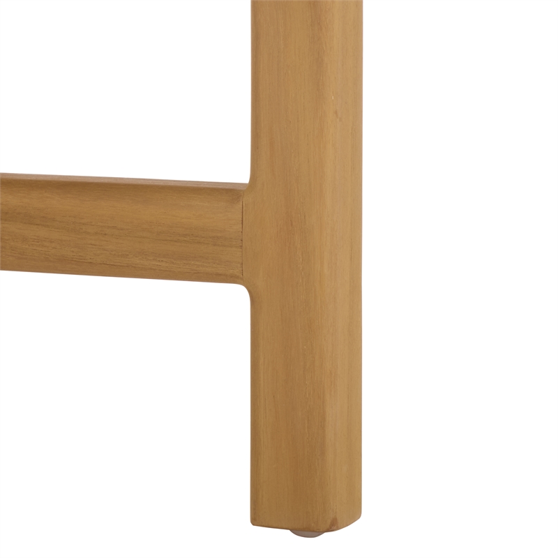 Safavieh Rogers Wood Outdoor Coffee Table in Natural