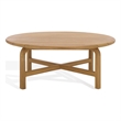 Safavieh Rogers Wood Outdoor Coffee Table in Natural