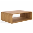 Safavieh Cove Wood Outdoor Coffee Table in Natural