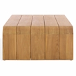 Safavieh Cove Wood Outdoor Coffee Table in Natural