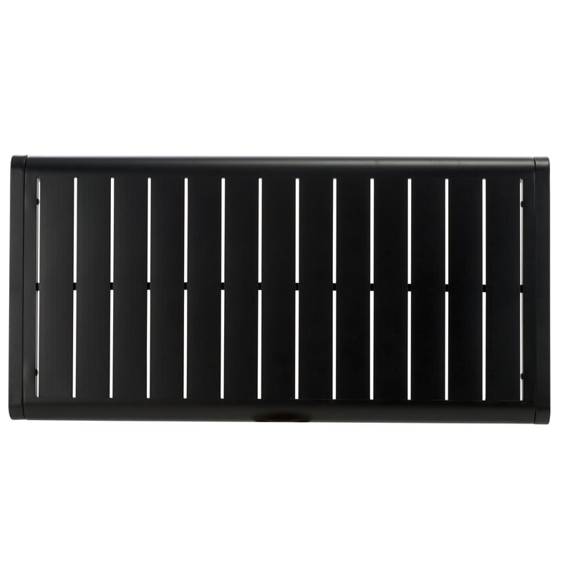 Safavieh Guam Aluminum Outdoor Coffee Table in Black