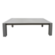 Safavieh Donaldo Aluminum Coffee Table in Dark Gray