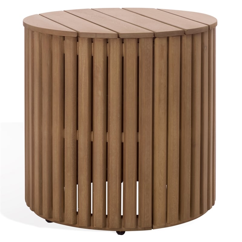 Safavieh Arielle Wood Accent Table in Natural
