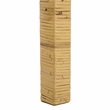 Safavieh Tojo Cane Roundback Wood Dining Chair in Natural / White