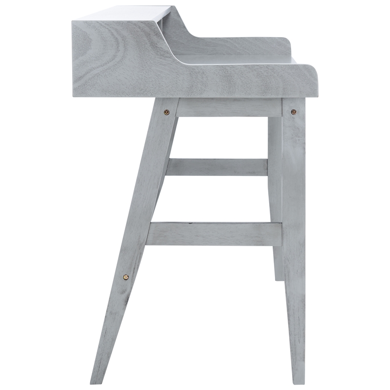 Safavieh Wrigley Wood Desk in Dark Gray