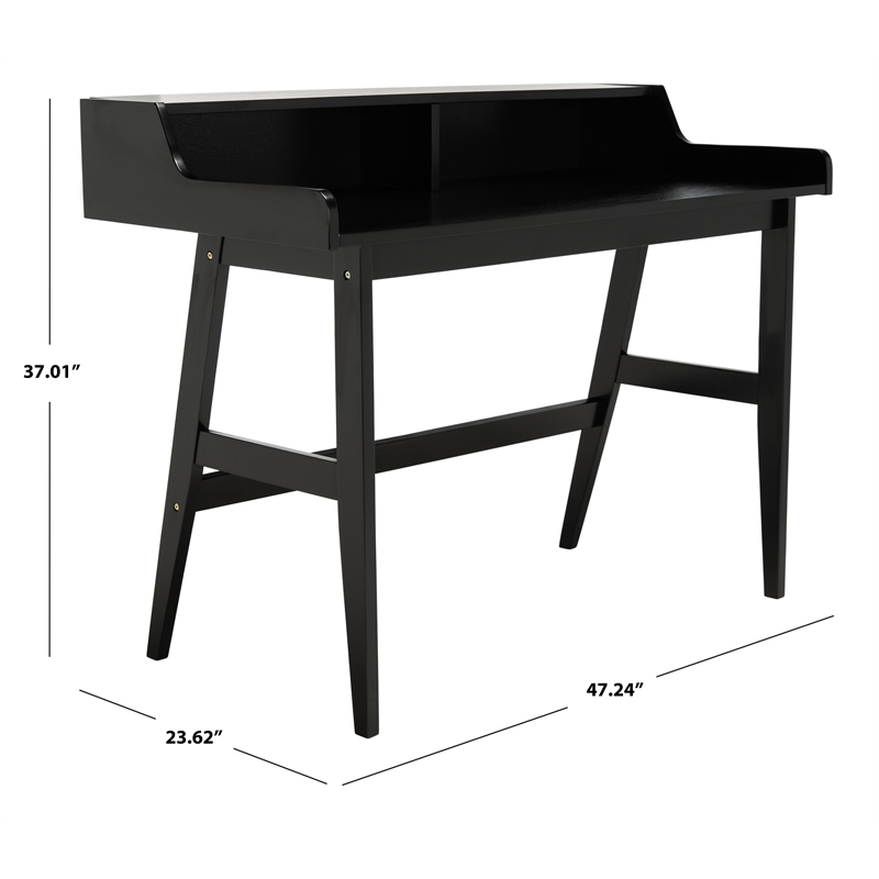 Safavieh Wrigley Wood Desk in Black