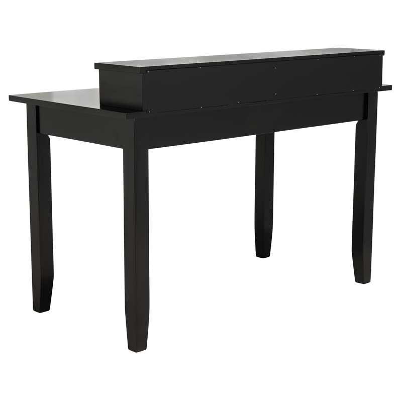 Safavieh Winsome 2 Drawer Wood Desk in Black