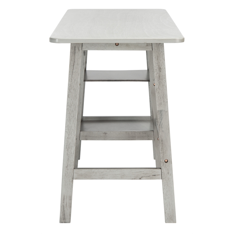 Safavieh Sofara Wood Desk  in Dark Gray