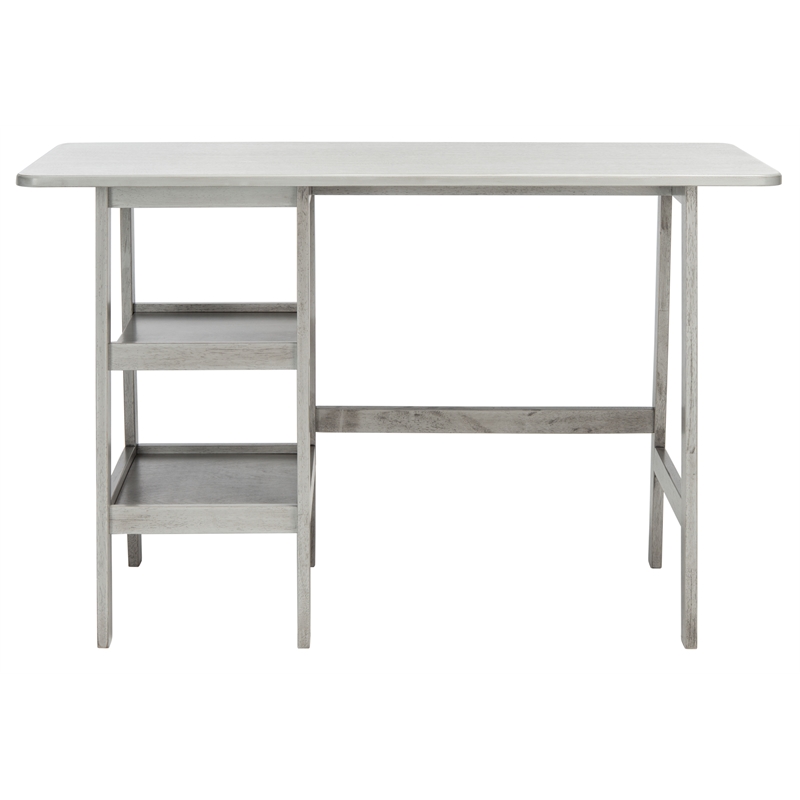 Safavieh Sofara Wood Desk  in Dark Gray