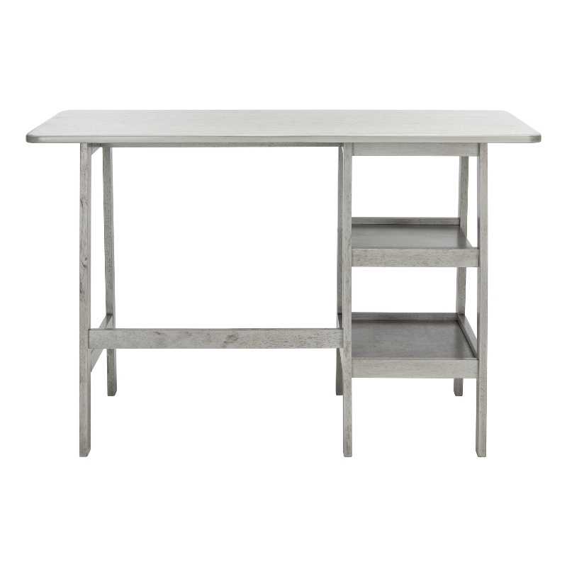 Safavieh Sofara Wood Desk  in Dark Gray