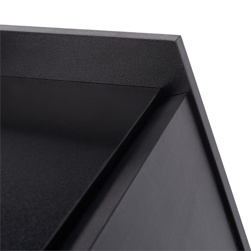 Safavieh Xander Modern Wood and Metal Secretary Desk in Black