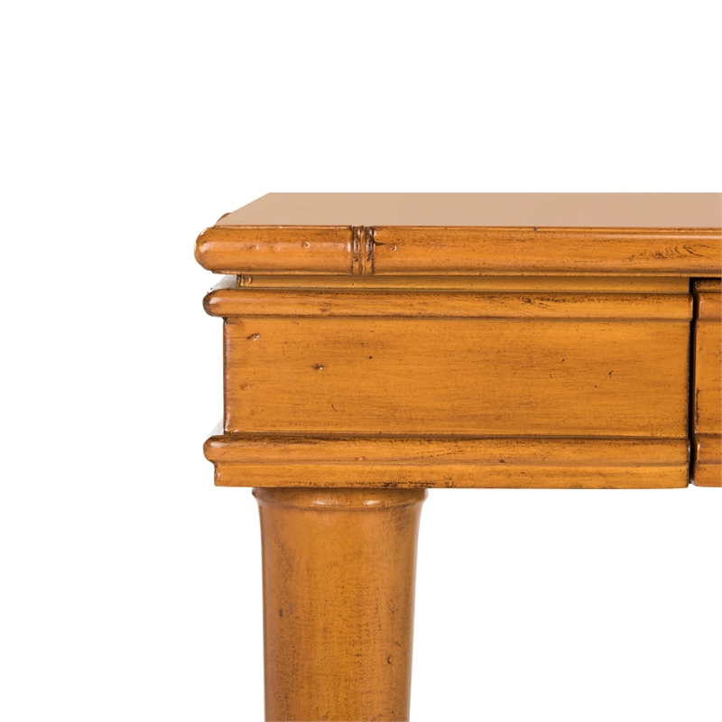 Safavieh Noely Wood Writing Desk in Brown