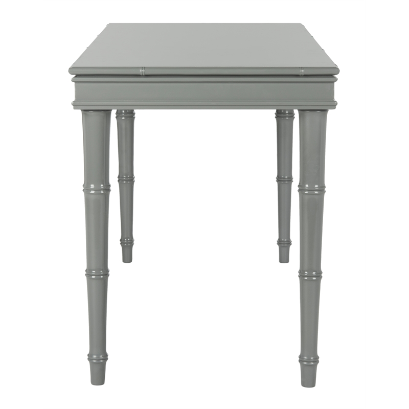 Safavieh Noely Wood Writing Desk in Gray