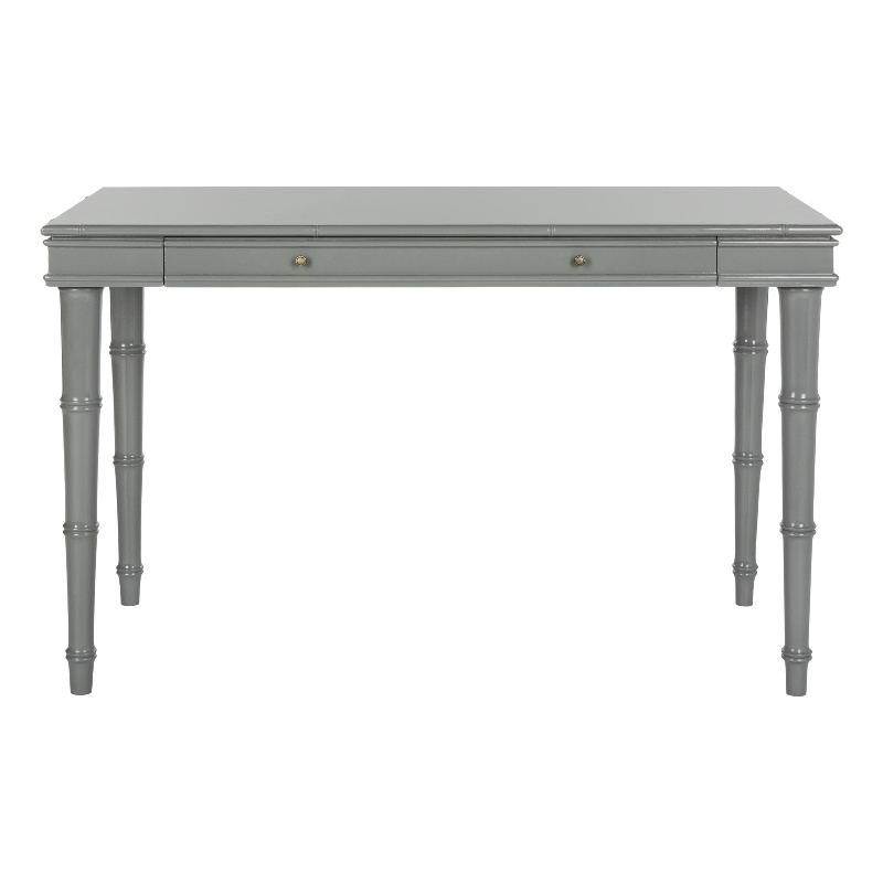Safavieh Noely Wood Writing Desk in Gray