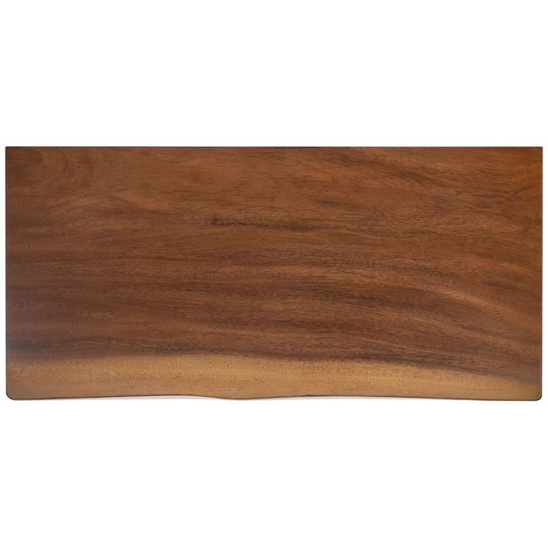 Safavieh Bernhart Wood Desk in Walnut / Black