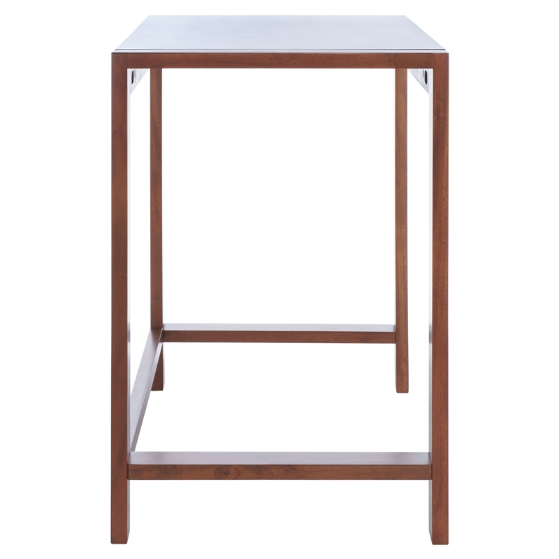 Safavieh Halleck Wood Desk in Black / Brown