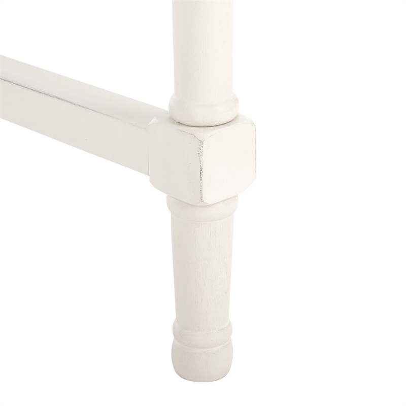 Safavieh Mckinlee 2 Drawer Wood Desk  in White