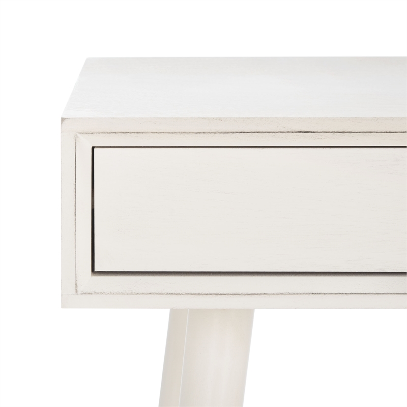 Safavieh O'Dwyer 2 Drawer Wood Desk in White