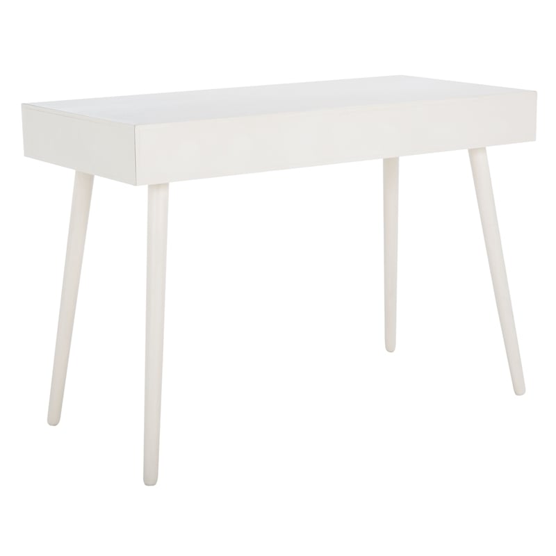 Safavieh O'Dwyer 2 Drawer Wood Desk in White