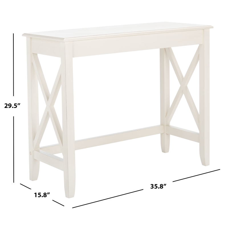 Safavieh Kaytee Wood Desk in White