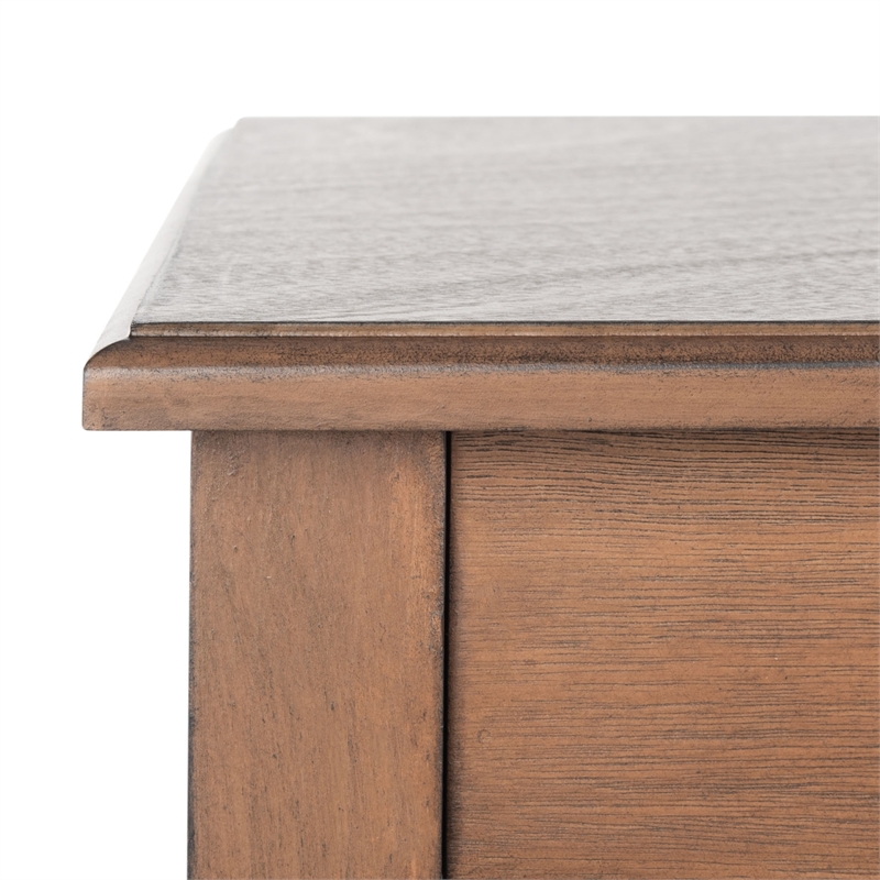 Safavieh Kaytee Wood Desk in Brown
