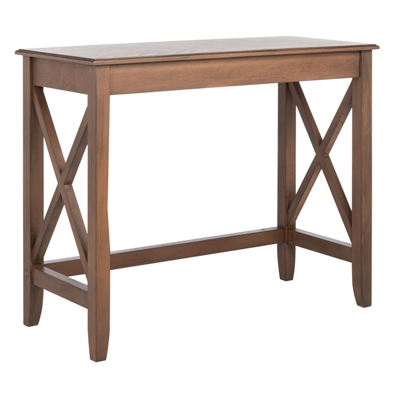 Safavieh Kaytee Wood Desk in Brown