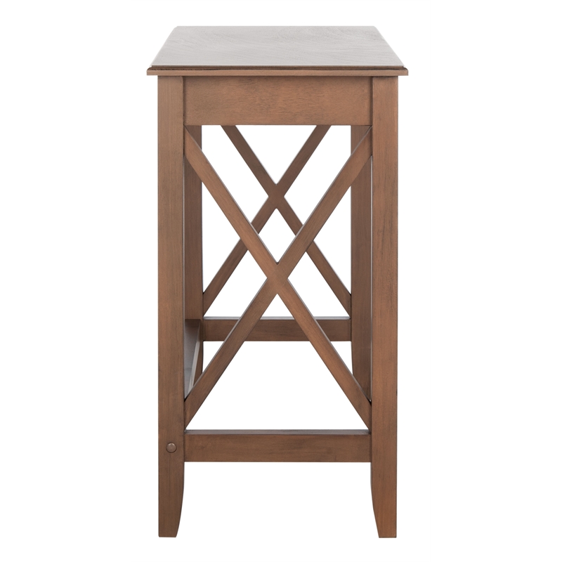 Safavieh Kaytee Wood Desk in Brown