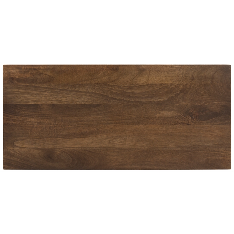 Safavieh Zinnia Wood Desk in Walnut