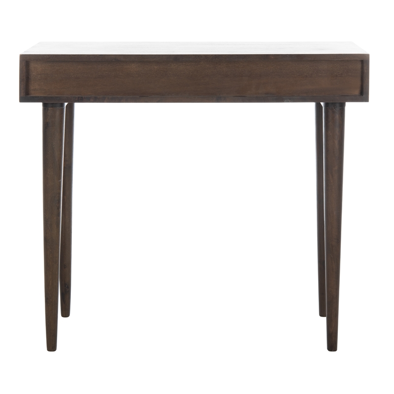 Safavieh Zinnia Wood Desk in Walnut