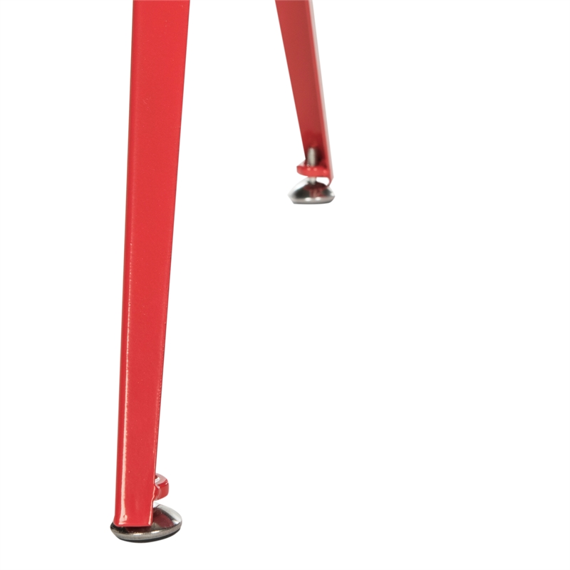 Safavieh Chapman Wood and Iron Desk in Red