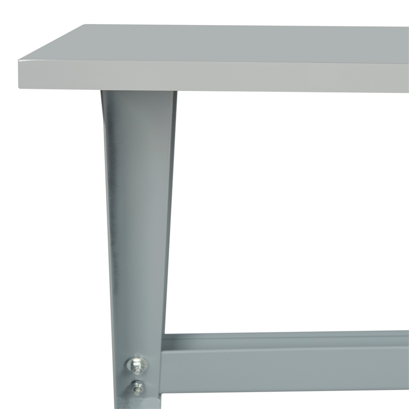 Safavieh Chapman Wood and IronDesk in Gray