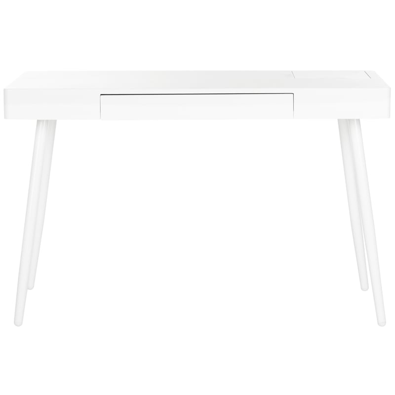 Safavieh Cairo Wood and Iron Writing Desk in White