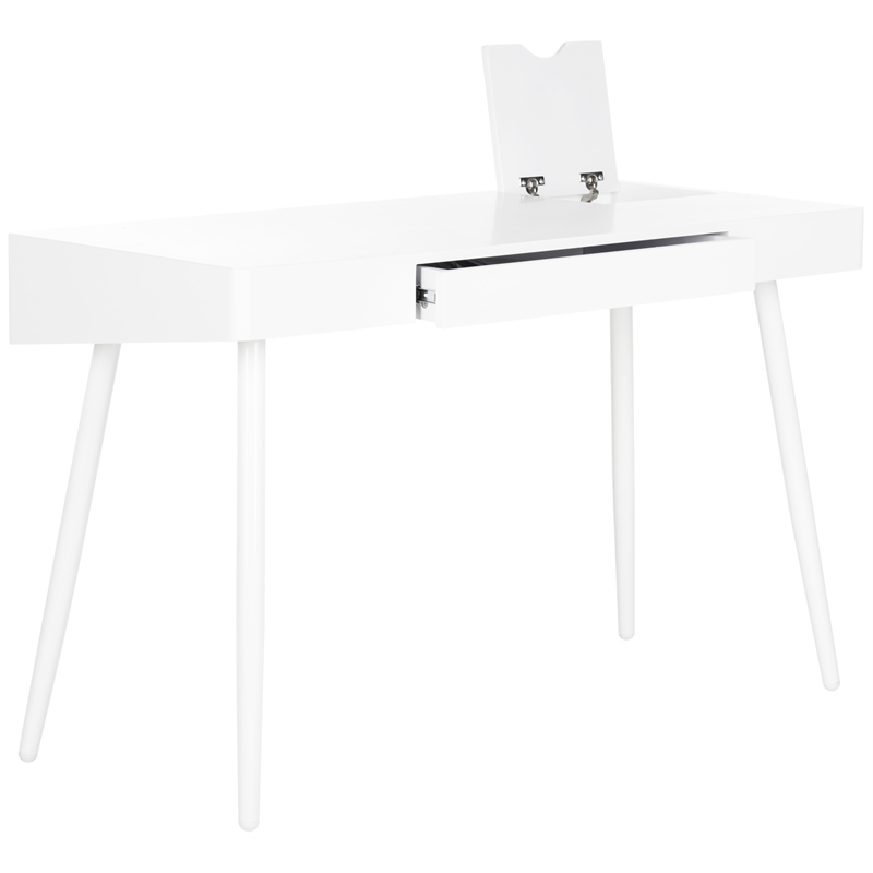 Safavieh Cairo Wood and Iron Writing Desk in White