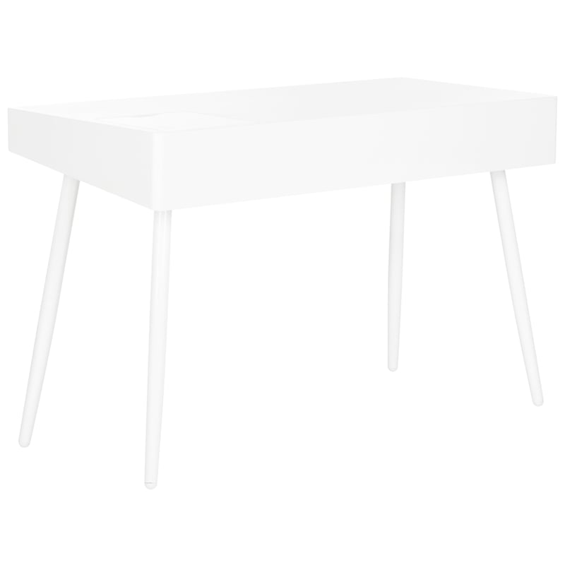 Safavieh Cairo Wood and Iron Writing Desk in White