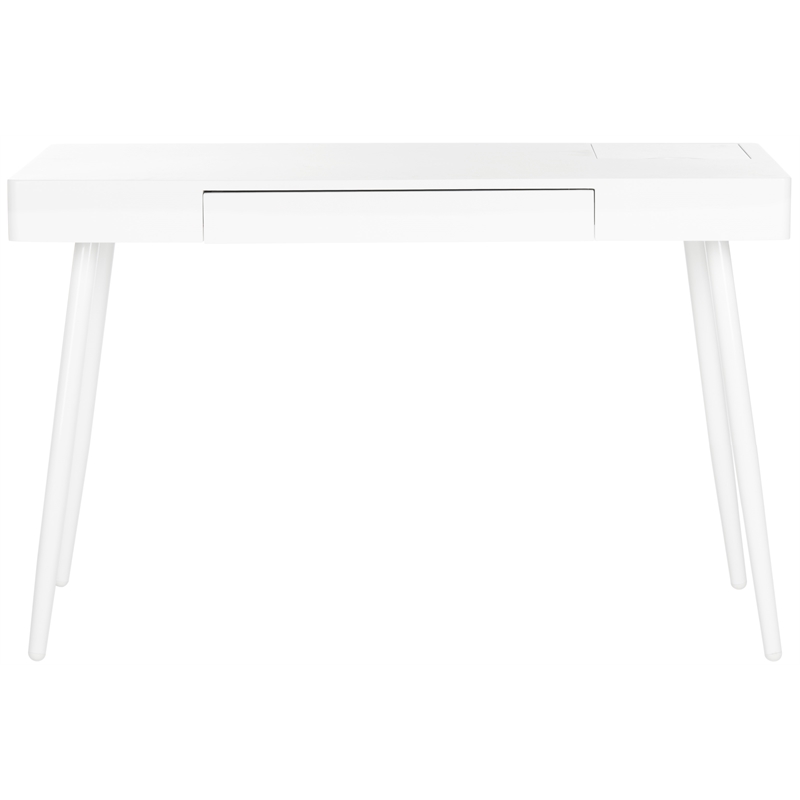 Safavieh Cairo Wood and Iron Writing Desk in White