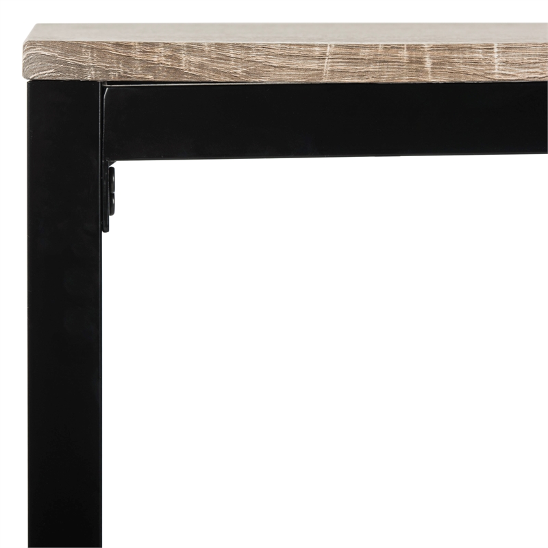 Safavieh Janison Wood Desk in Brown / Brown