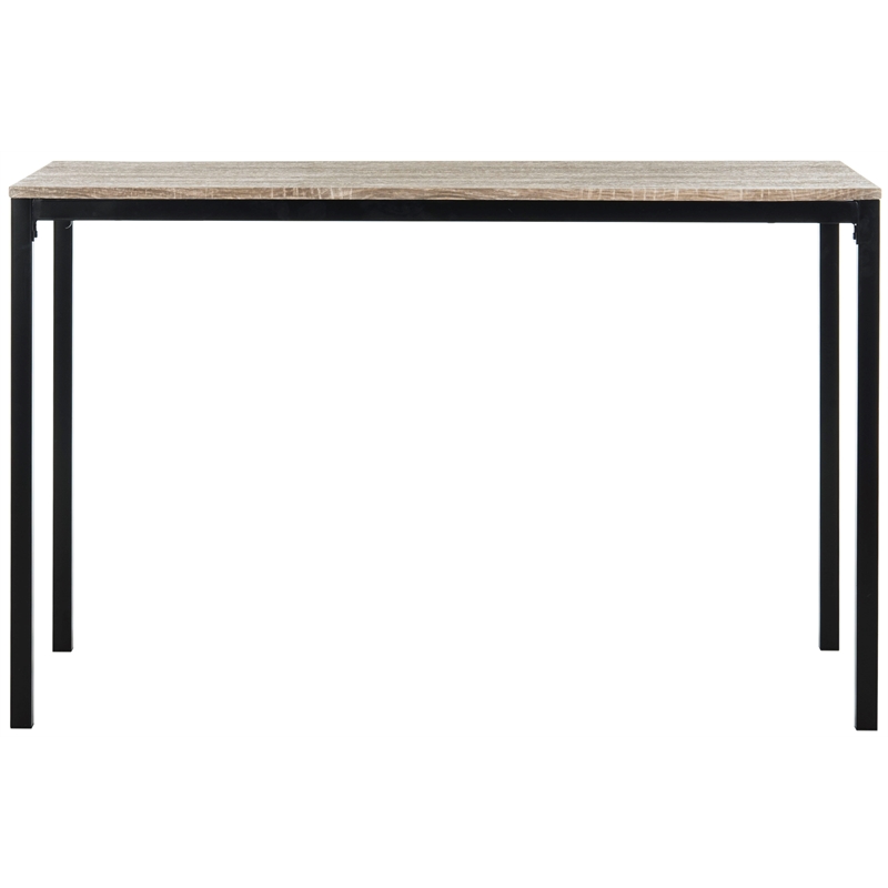 Safavieh Janison Wood Desk in Brown / Brown