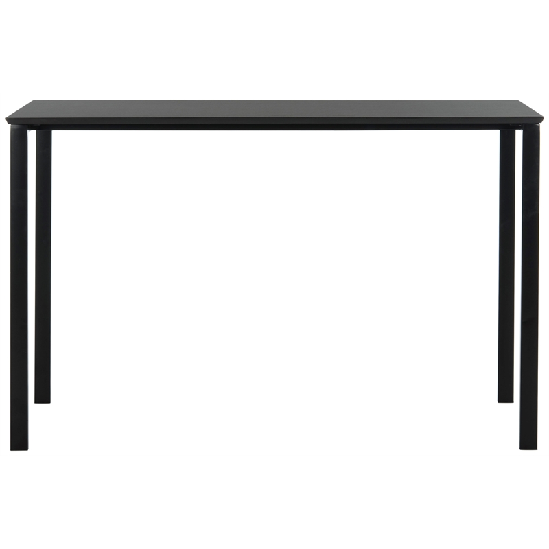 Safavieh Dalit Wood and Iron Desk in Black