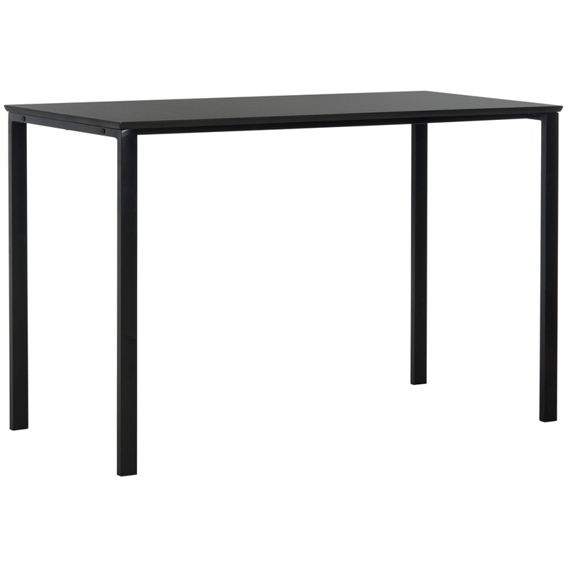 Safavieh Dalit Wood and Iron Desk in Black
