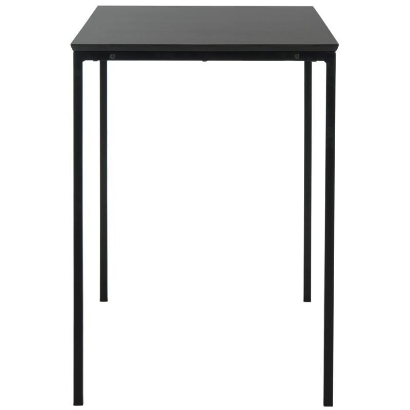 Safavieh Dalit Wood and Iron Desk in Black