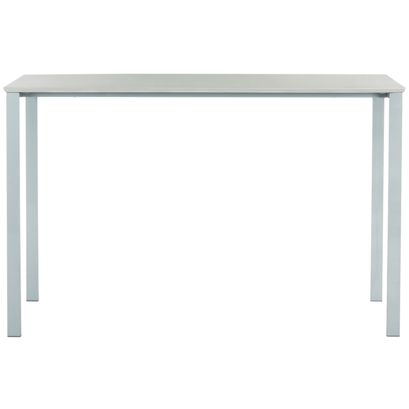 Safavieh Dalit Wood and Iron Desk in Gray
