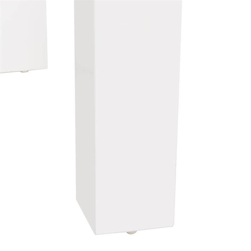 Safavieh Enos Wood and Iron Desk in White
