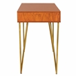 Safavieh Pine Wood Two Drawer Desk in Natural